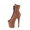 Pleaser - FLAMINGO1021FS Platform Boots, Pole dance shoes - Brown Product image
